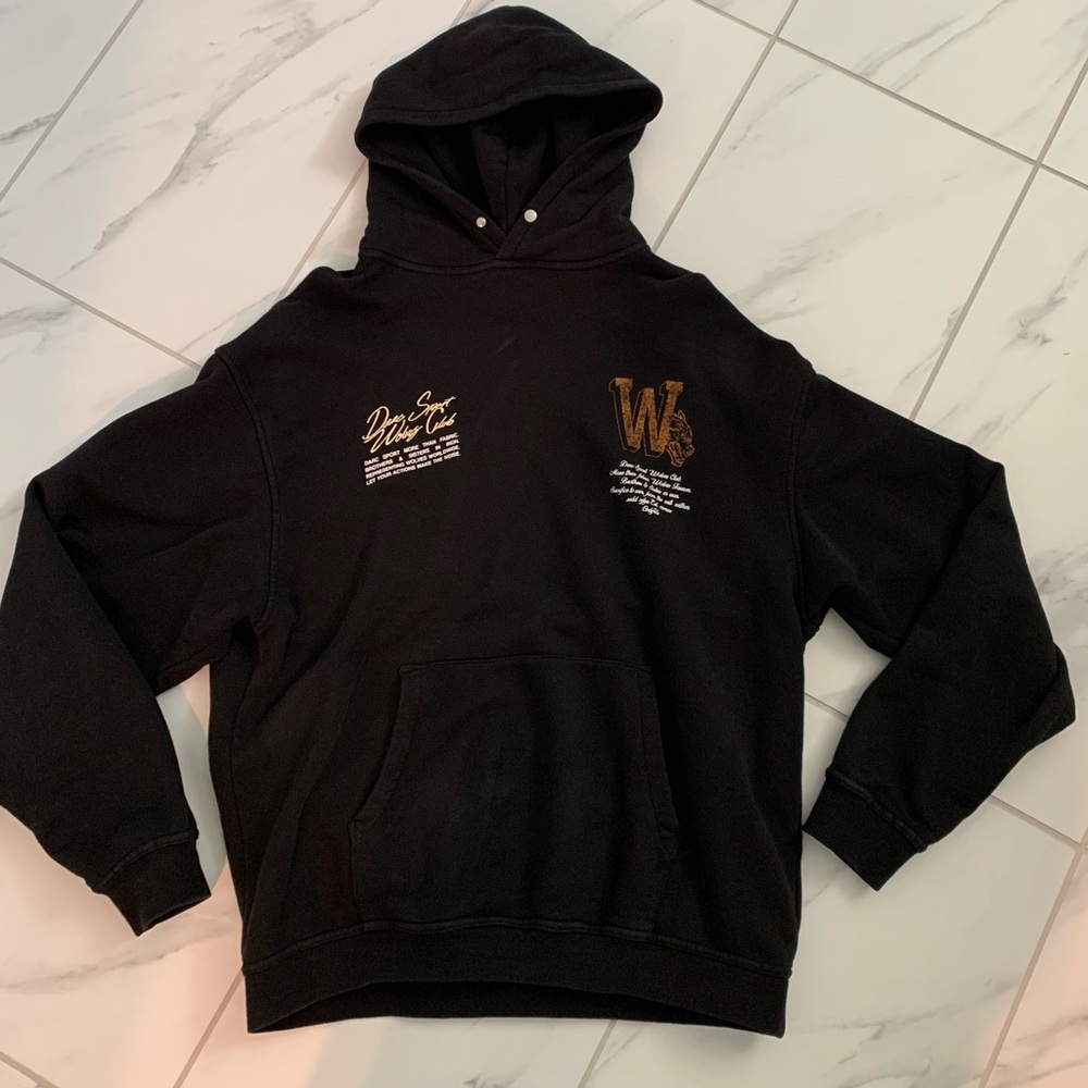 Darcsport Black Hoodie size L